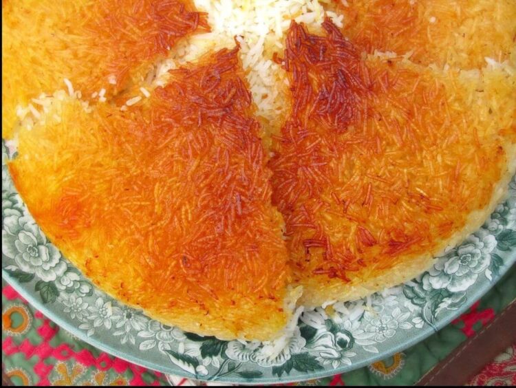 persian tahdig