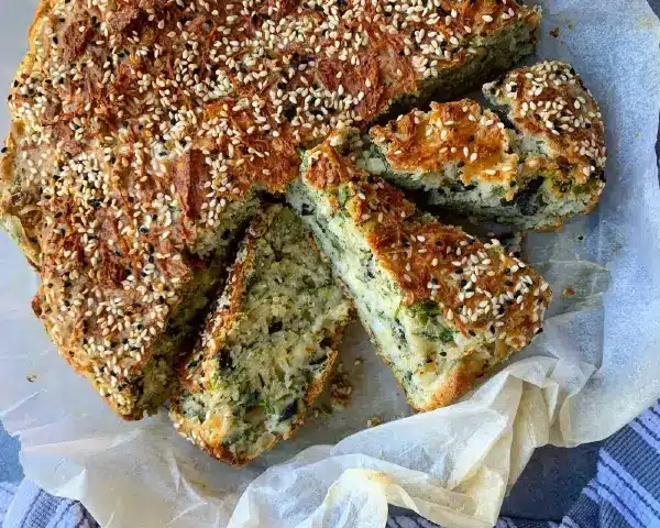 Cypriot halloumi bread