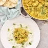 Afghan chicken korma