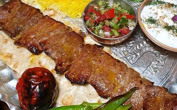 kebab barg recipe