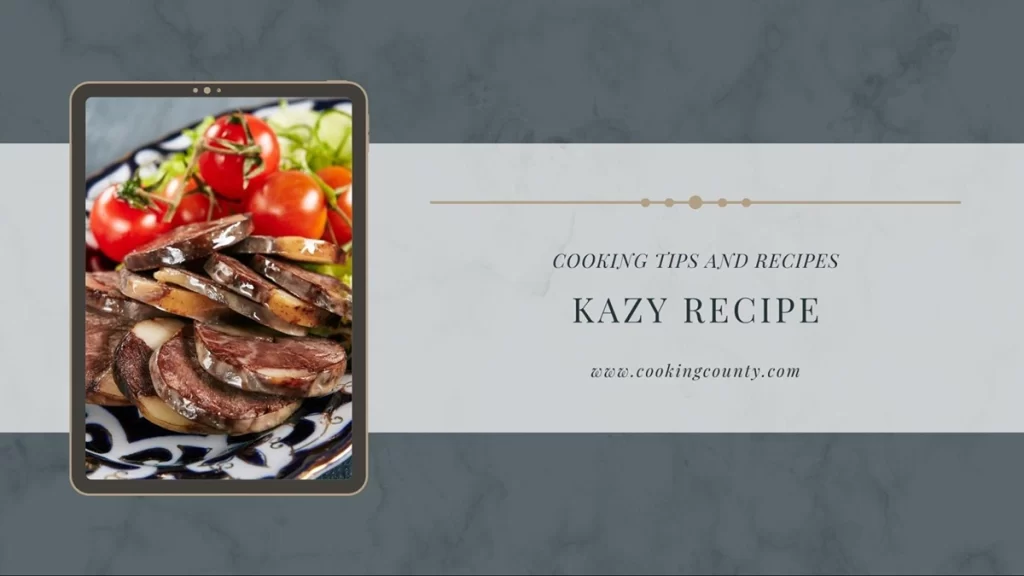 kazakh horse meat sausage recipe