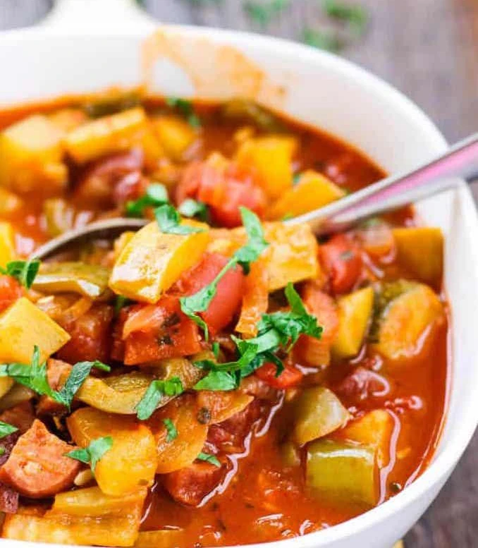 Healthy Turkish zucchini stew