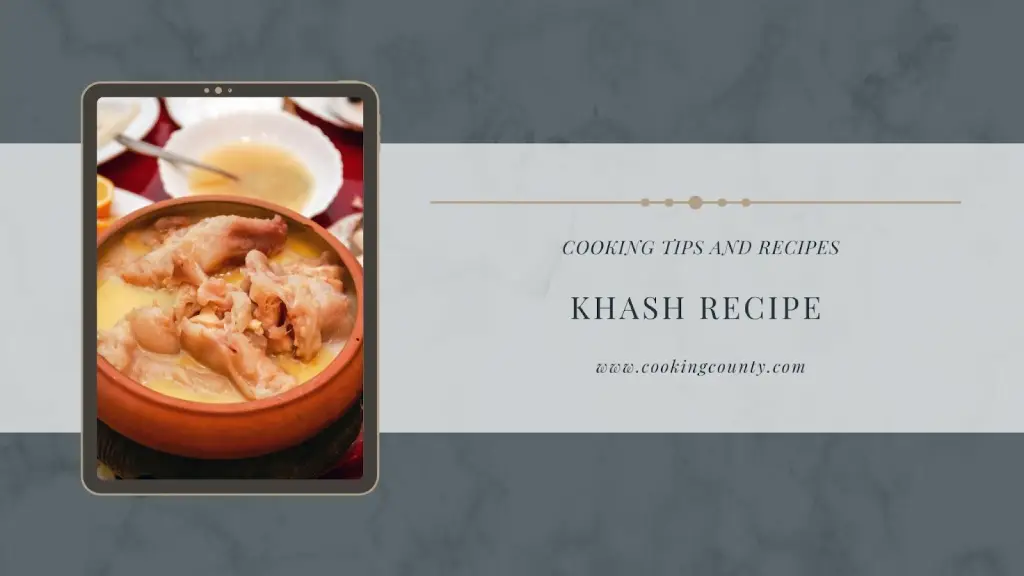 armenian khash recipe