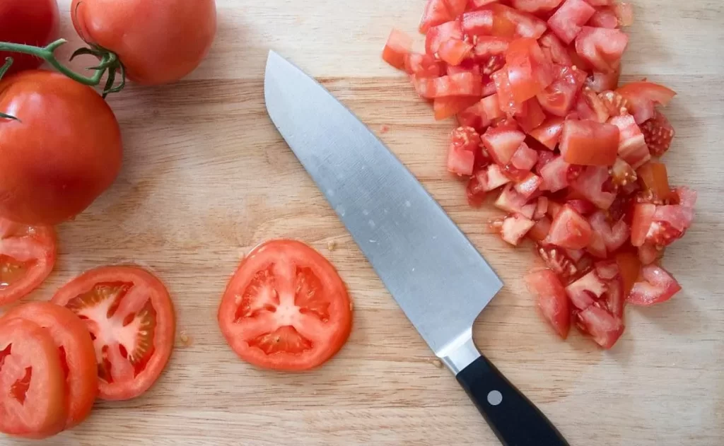 chpped tomato for stew